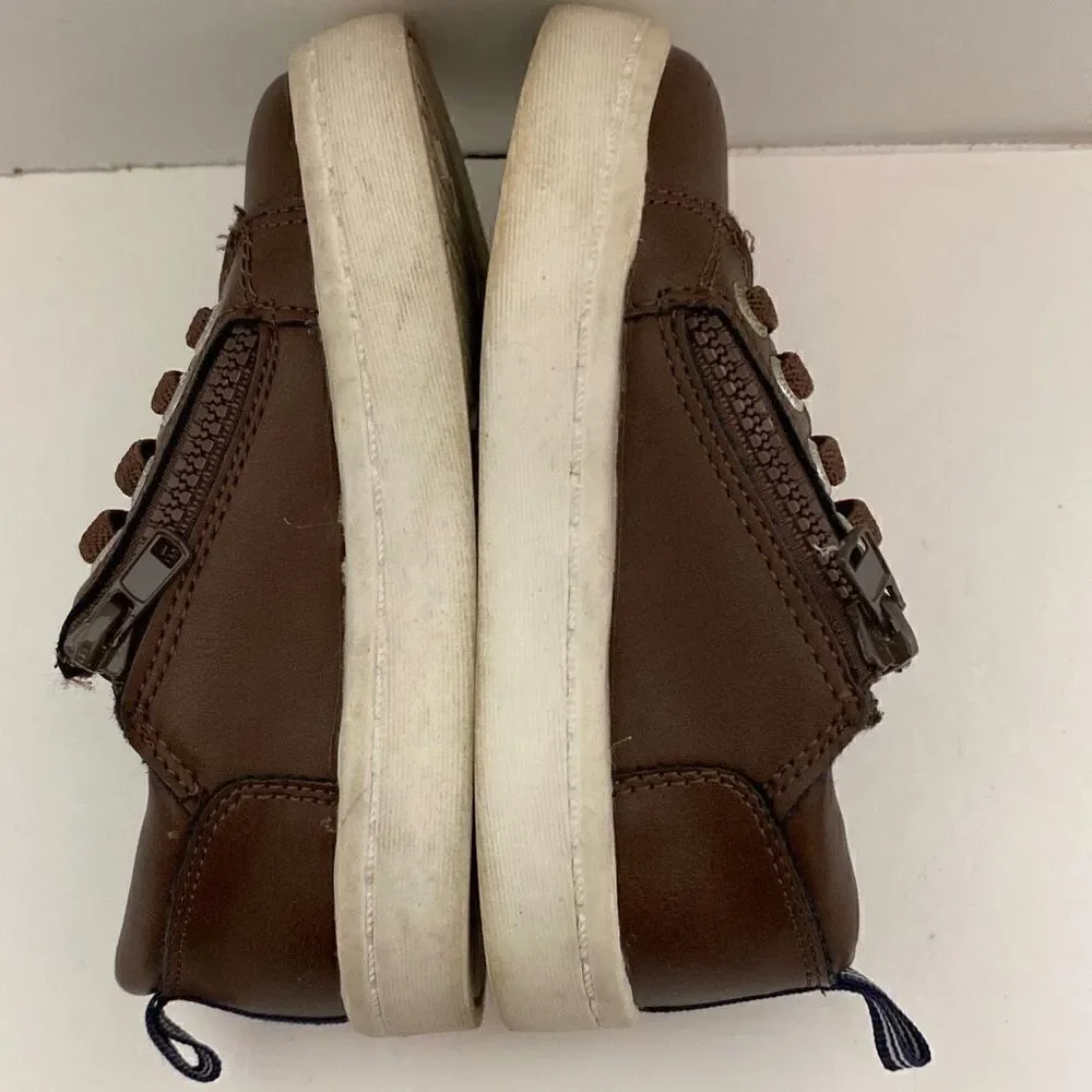 ‎Nautica Kids Brown Wakeby Toddler Shoe Lace Up Fashion Sneaker